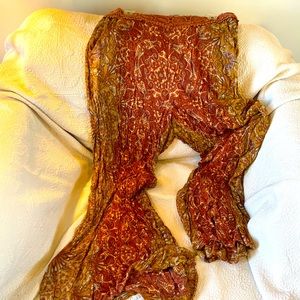 Free People wide leg pants Large